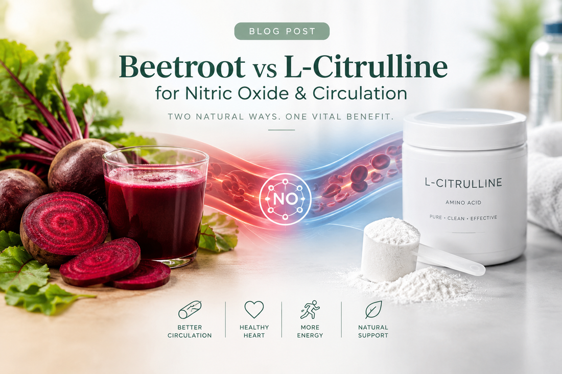 Beetroot vs L-Citrulline: Comparing Nitric Oxide Boosters for Circulation