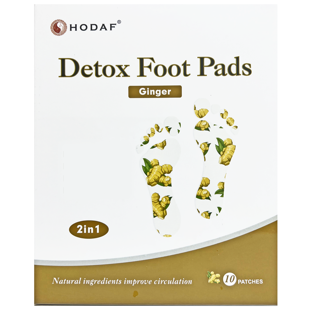 HODAF - Foot Patches Ginger