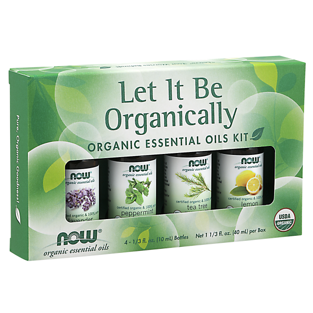 Let It Be Organically, Organic Essential Oils Kit