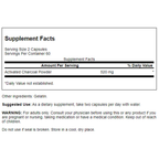 Swanson - Activated Charcoal 260mg 120C