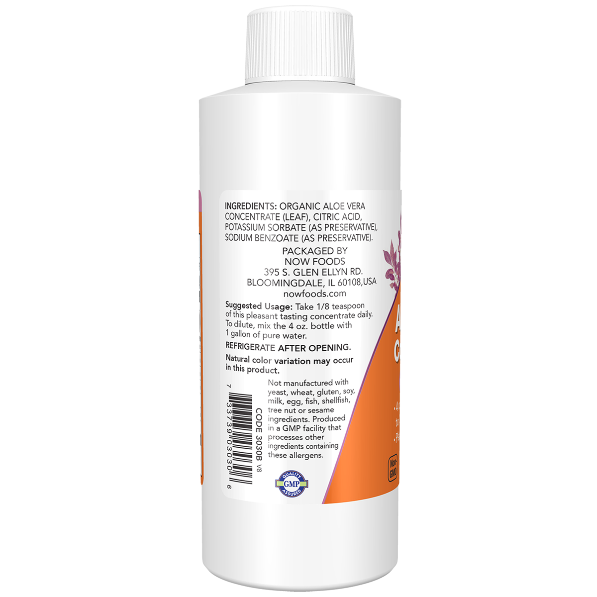 Aloe Vera Concentrate 40:1 118ml