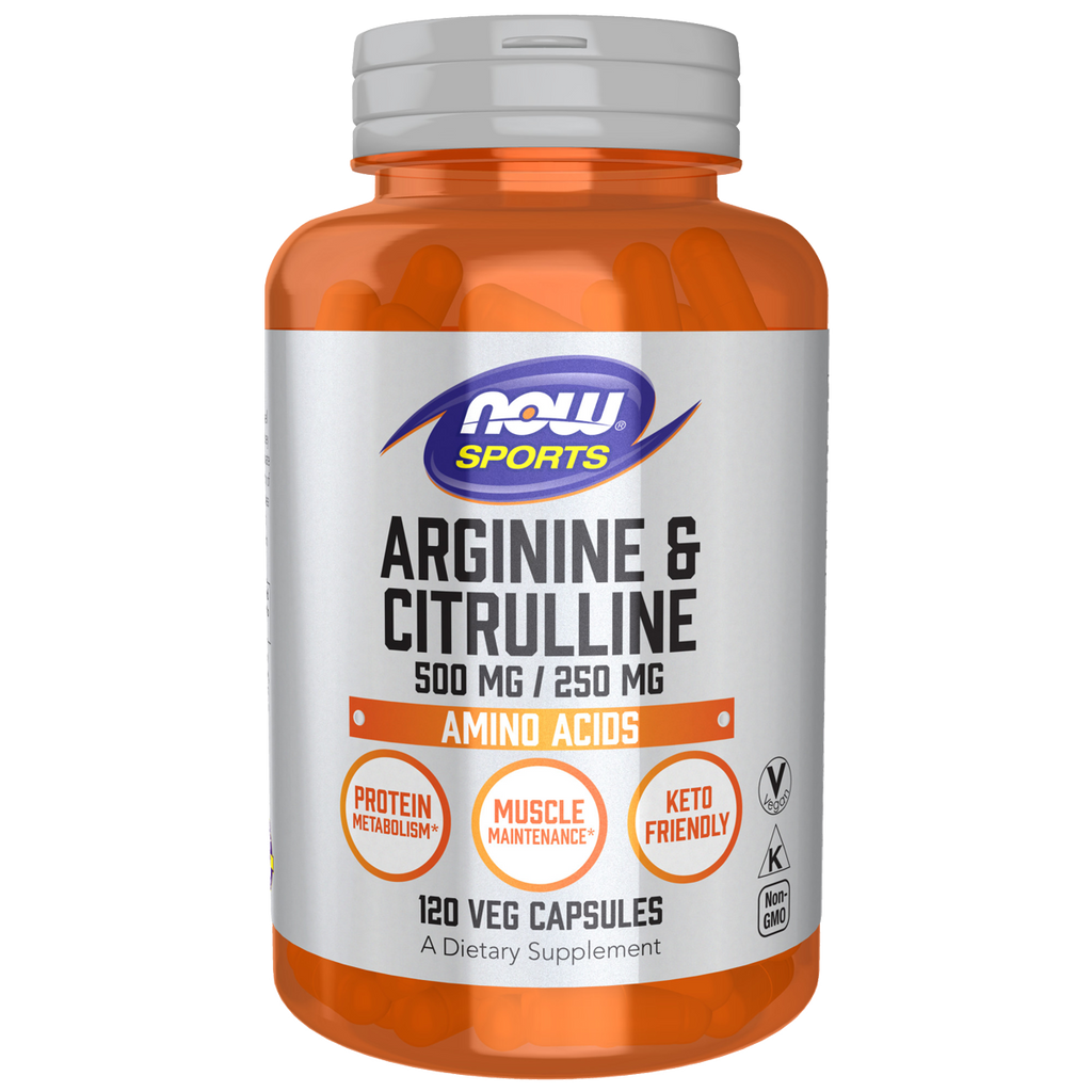 Arginine & Citrulline 500mg/250mg 120VC