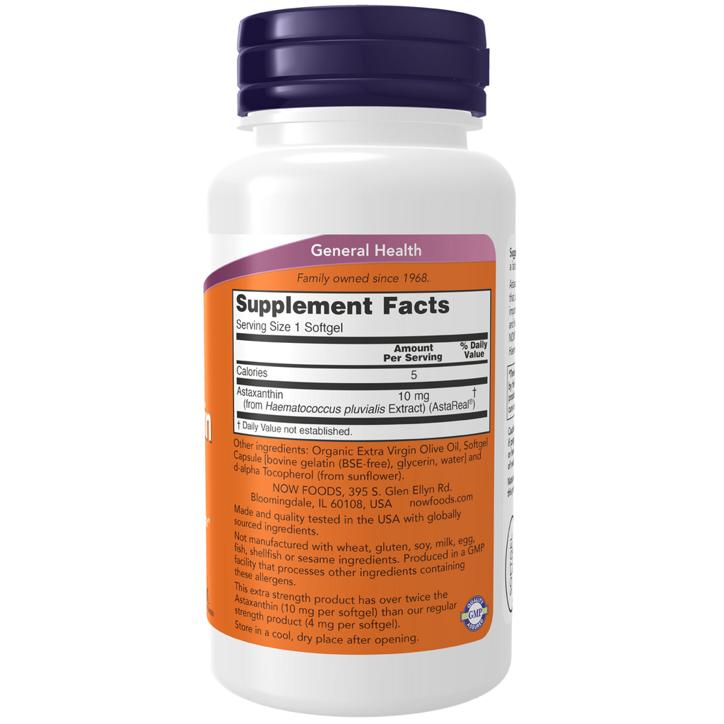 Astaxanthin 10mg 60SG