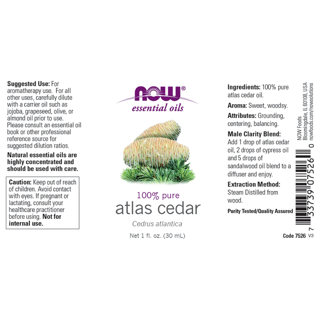 Atlas Cedar Oil 30ml (Cedrus Atlantica)