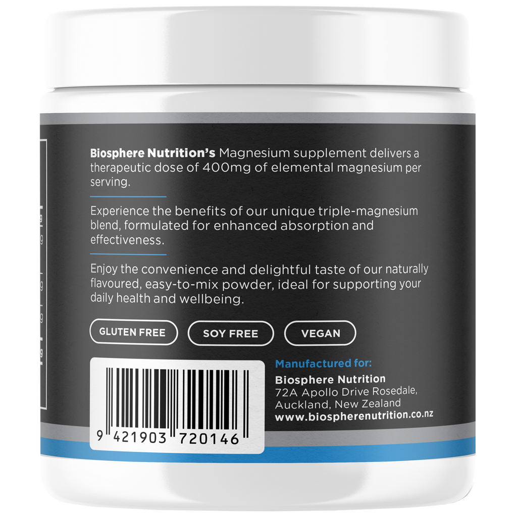 Magnesium powder 282g,141g Mango Pineapple Flavour