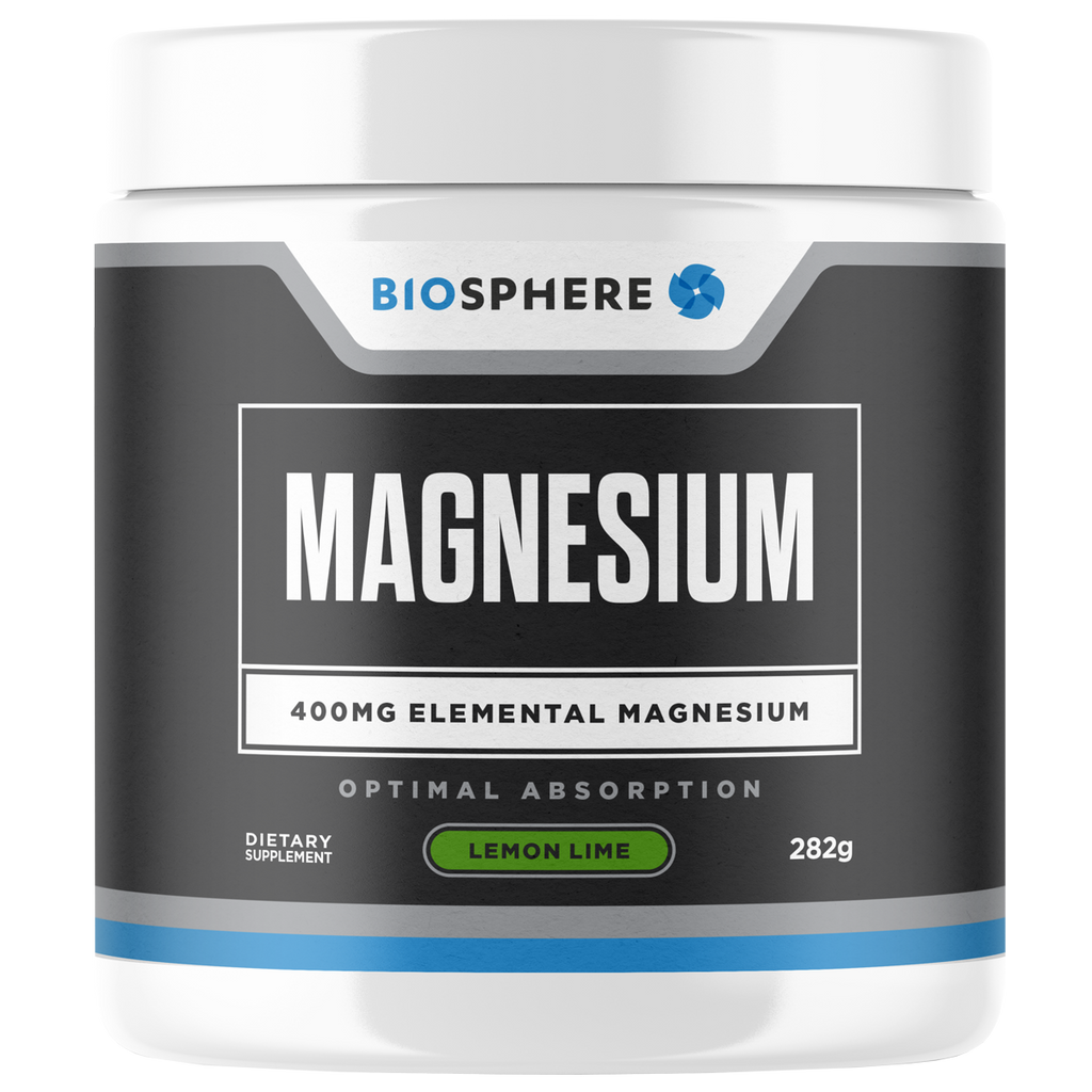 Magnesium powder 282g,141g Lemon Lime Flavour