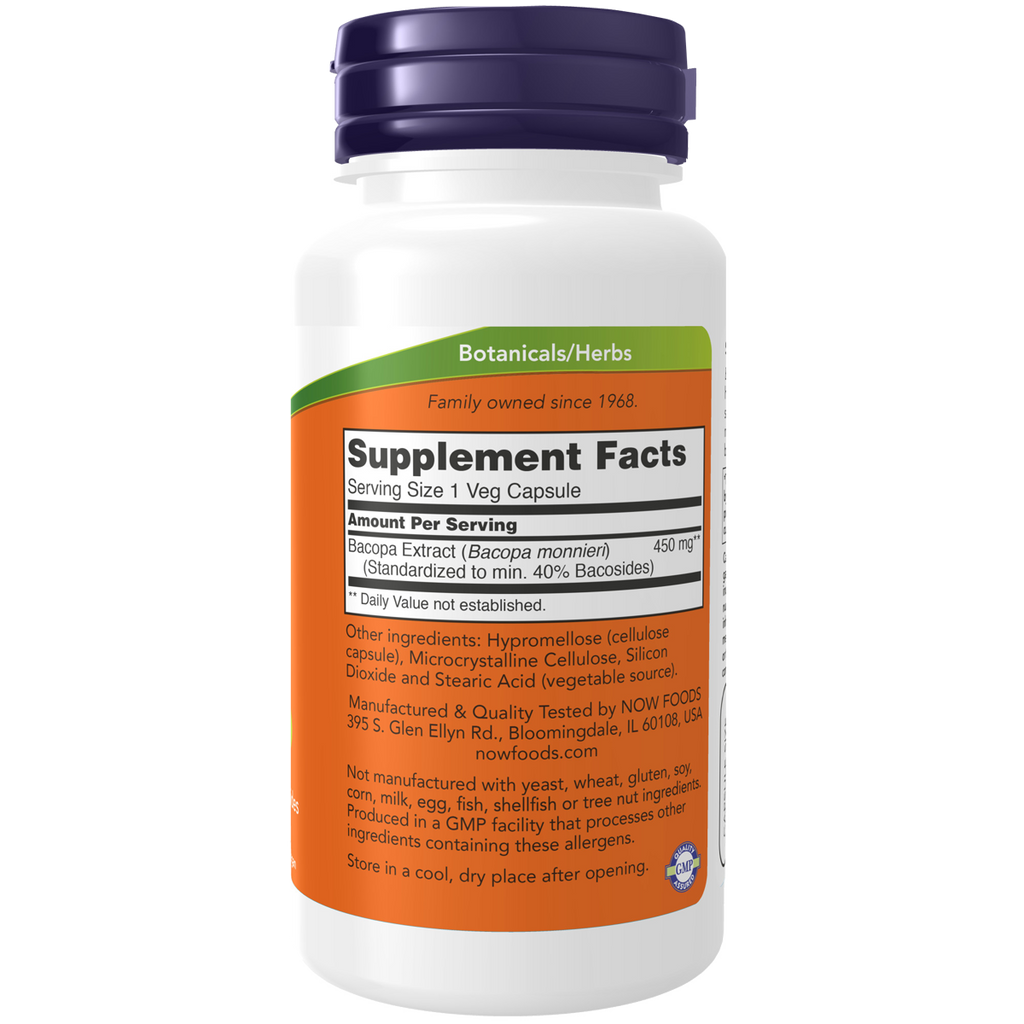 Bacopa Extract 450mg 90VC