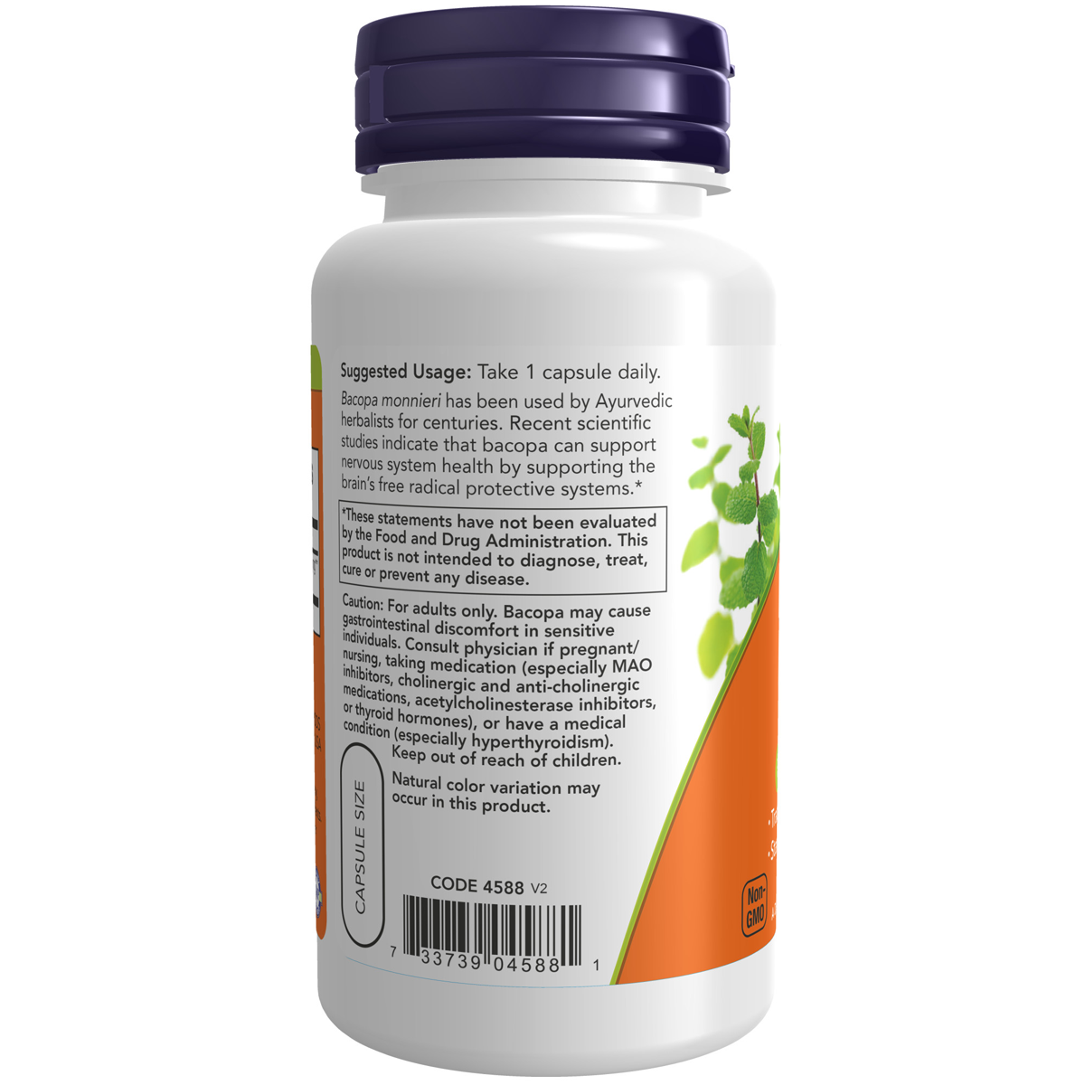 Bacopa Extract 450mg 90VC