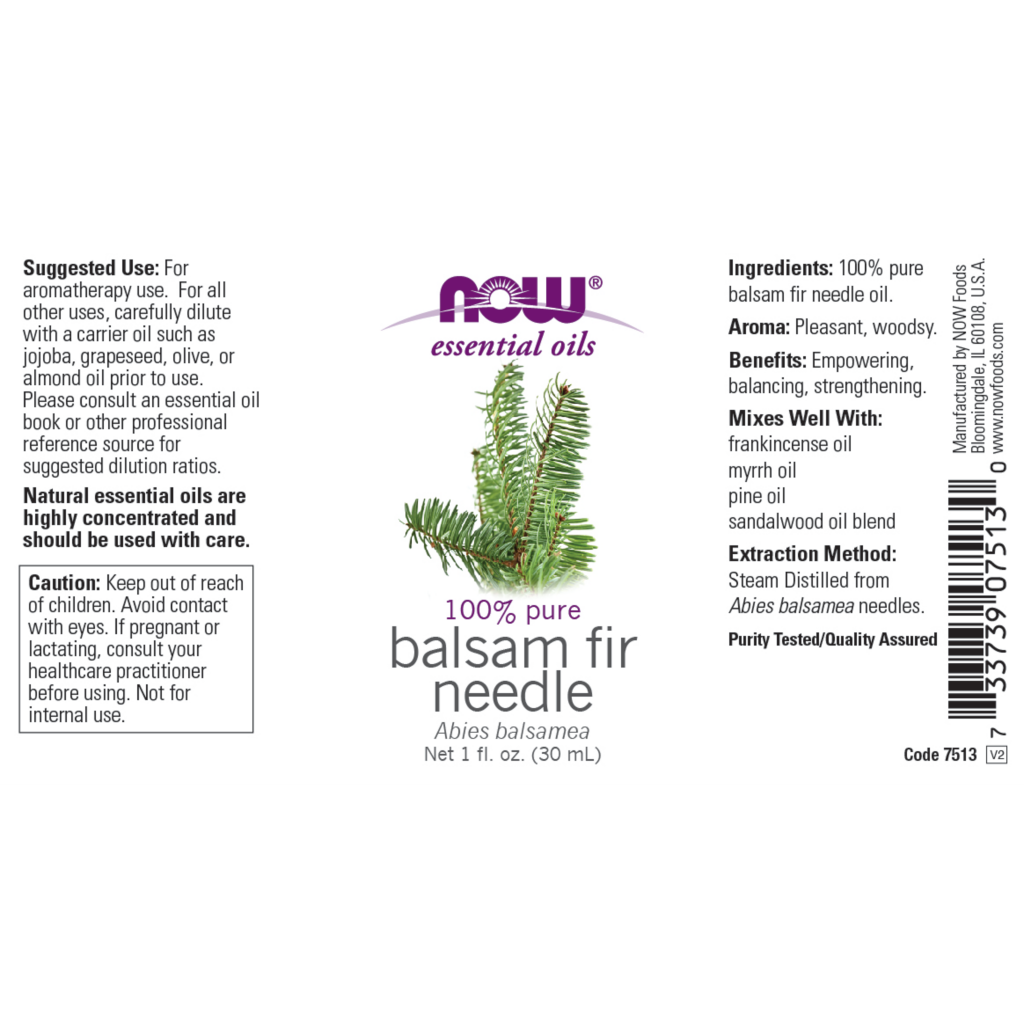 Balsam Fir Needle Oil 100% 30ml (Abies balsamea)