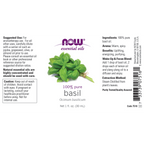 Basil Oil 100% Pure 30ml (Ocimum Basilicum)