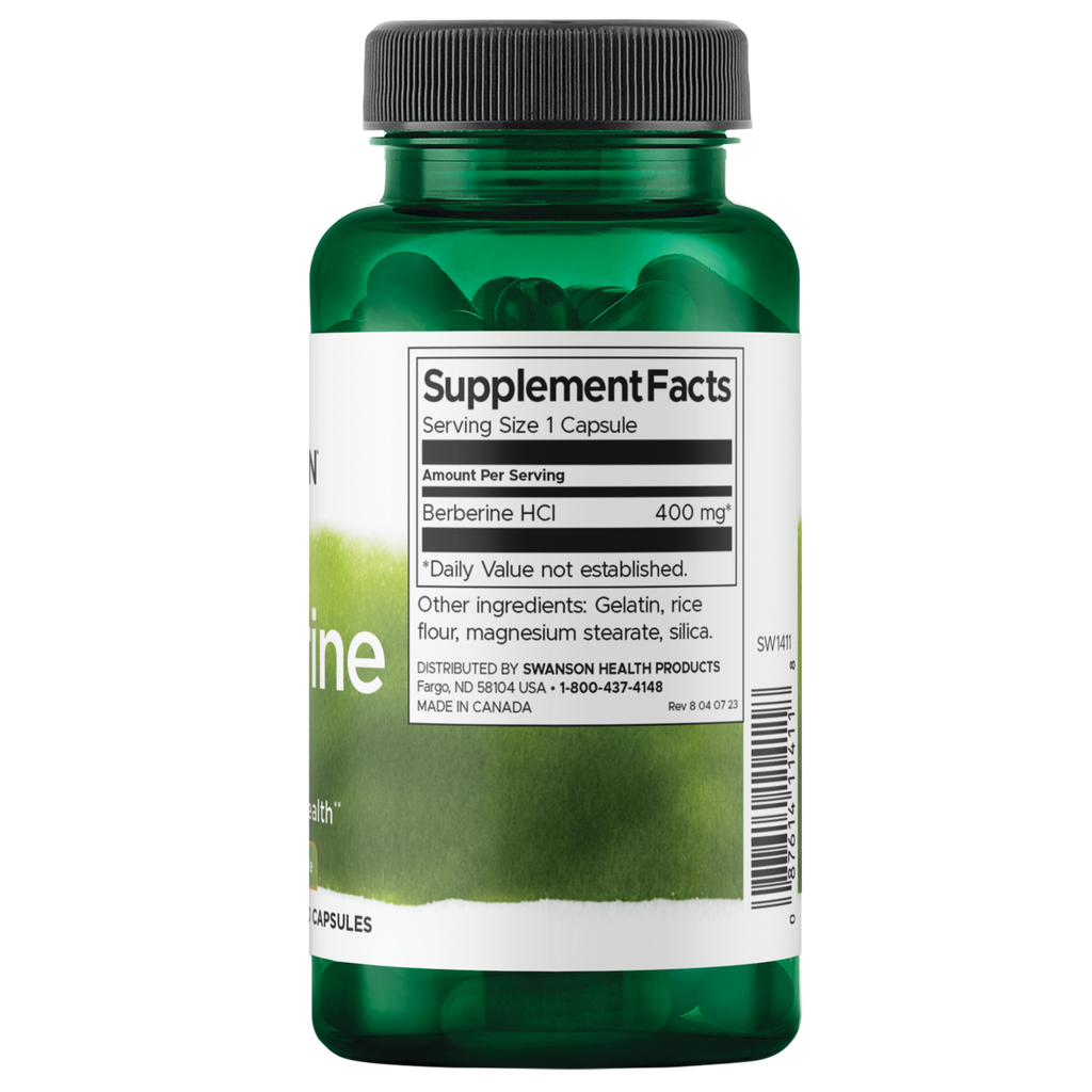 Swanson - Berberine 400mg 60C