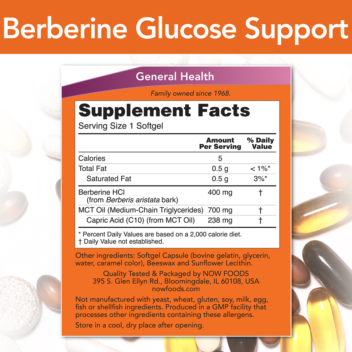 Berberine Glucose Support 90SG