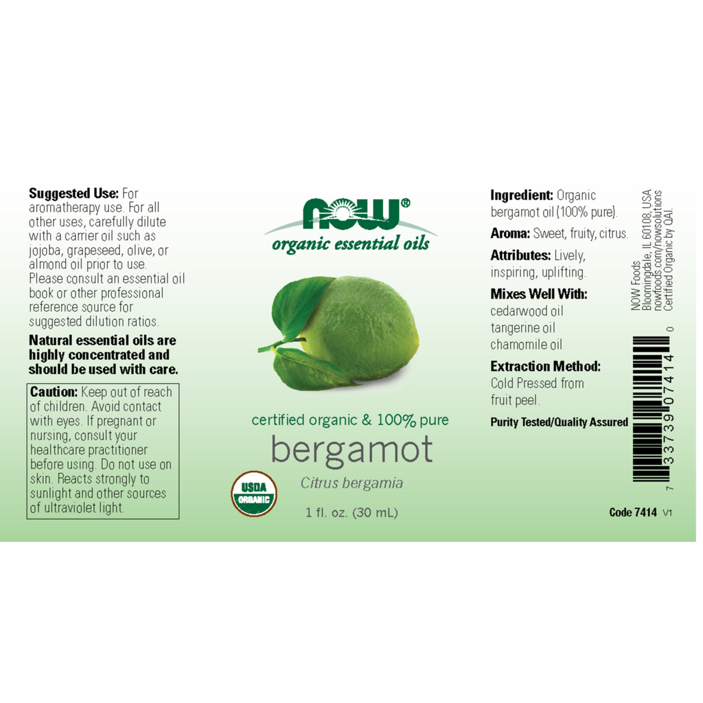 Bergamot Oil 30ml (Citrus Bergamia)