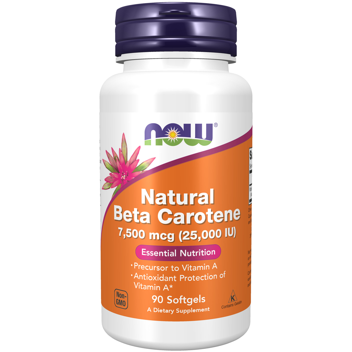 Beta-Carotene Natural 25,000iu (Algae) 90SG