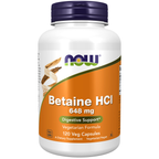 Betaine HCl 648 mg 120VC (Vegetarian Formula)