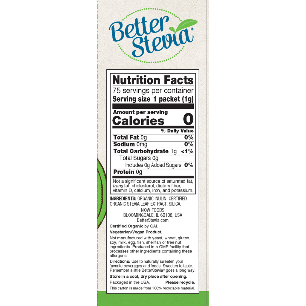 BetterStevia® Extract Powder, Organic