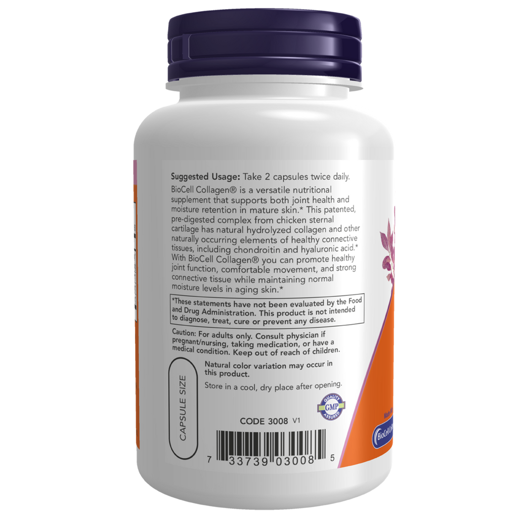 BioCell Collagen Hydrolyzed Type 2 120VC
