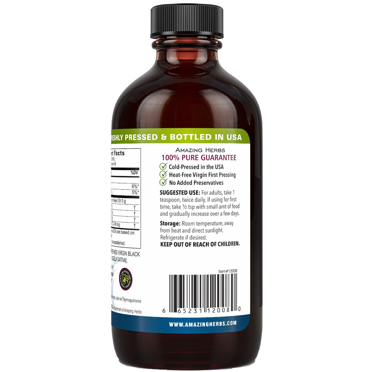 Black Seed Oil PREMIUM 240ml & 473ml
