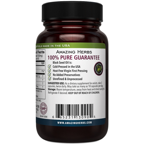 Black Seed Oil 500mg 90SG