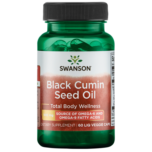 Swanson - Black Cumin Seed oil 500mg 60VC