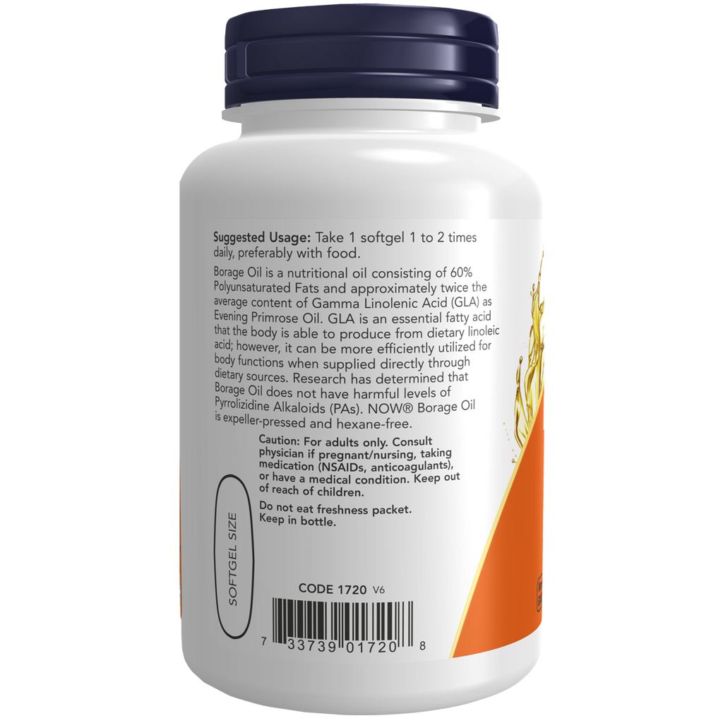 Borage Oil 1000mg 60SG