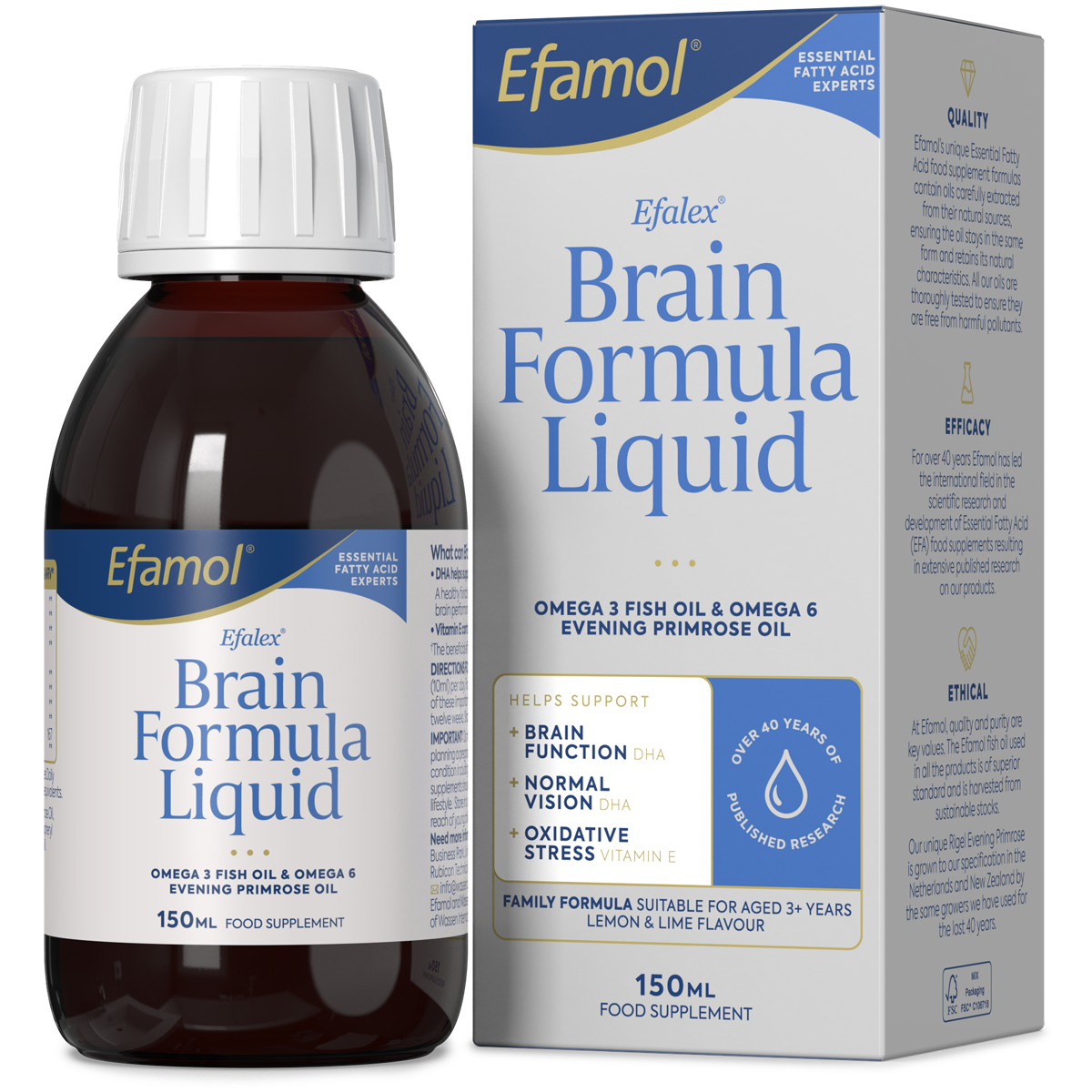 Efamol®, Efalex® - Brain Formula Liquid 150ml