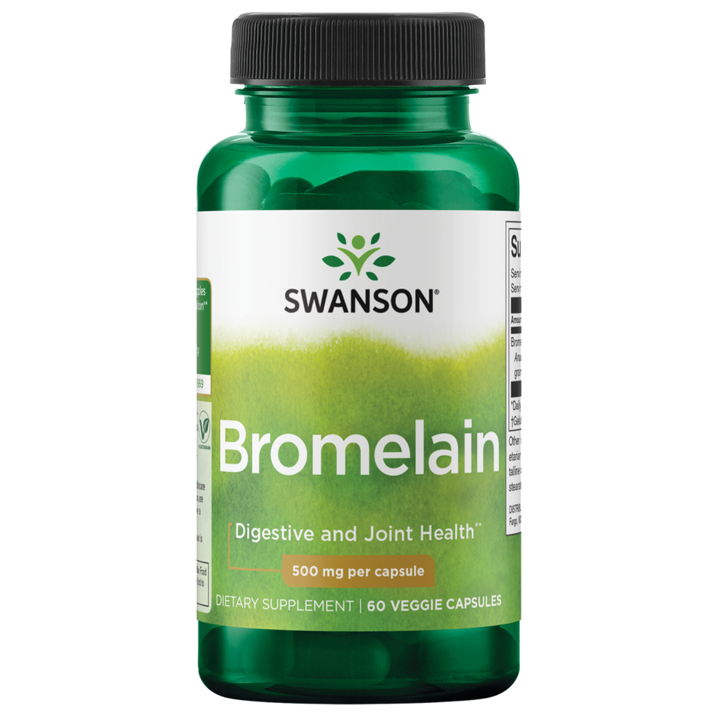 Swanson - Bromelain 500mg 60VC
