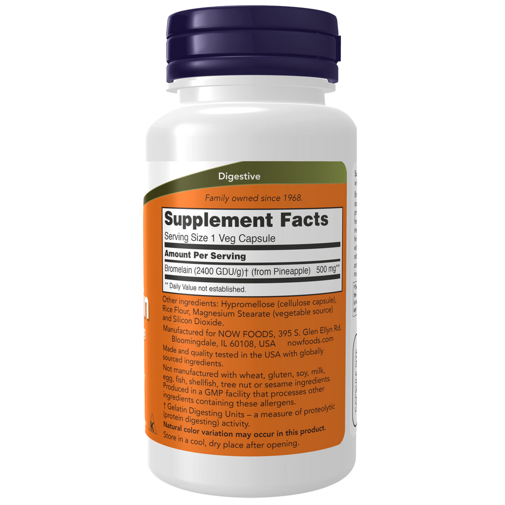Bromelain 500mg 60VC