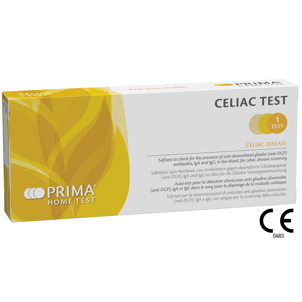 Prima - Celiac Test (1 Test)