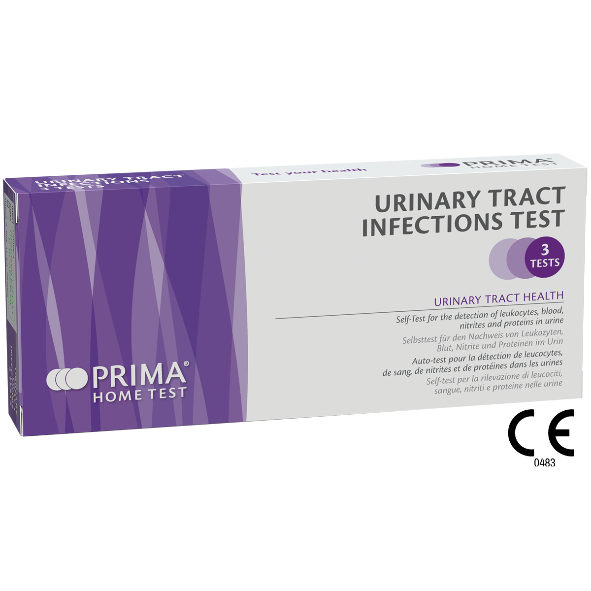 Prima - Urinary Tract Infections Test (3 Tests)