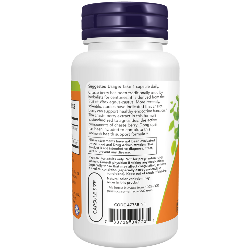 Chaste Berry Vitex Extract 300mg 90VC