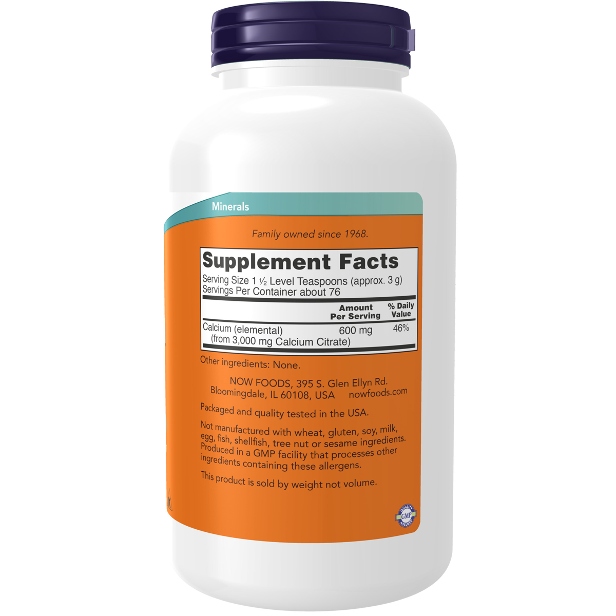 Calcium Citrate Pure Powder 227g