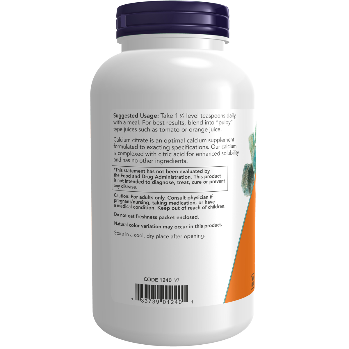 Calcium Citrate Pure Powder 227g