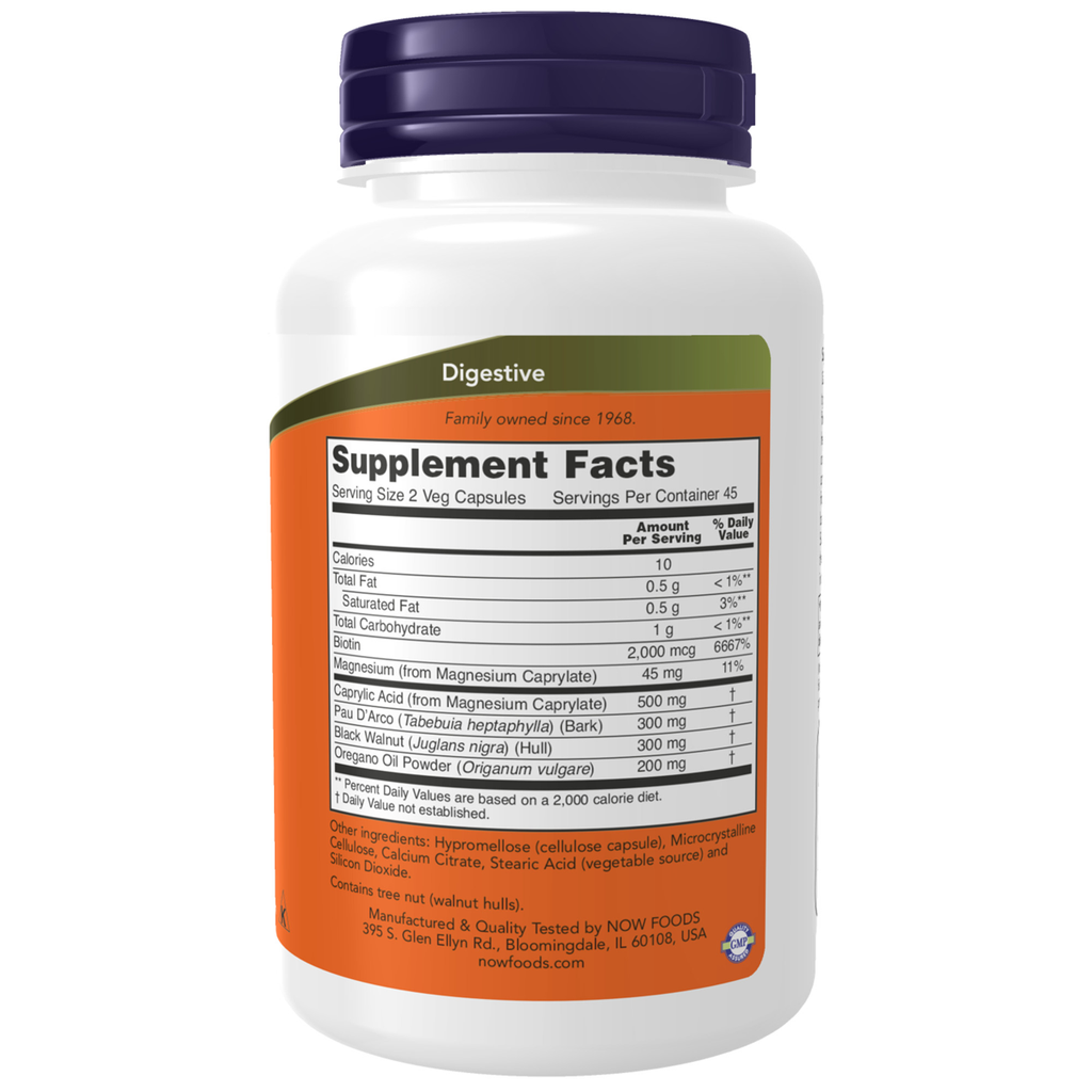 Caprylic Acid 600mg 100SG