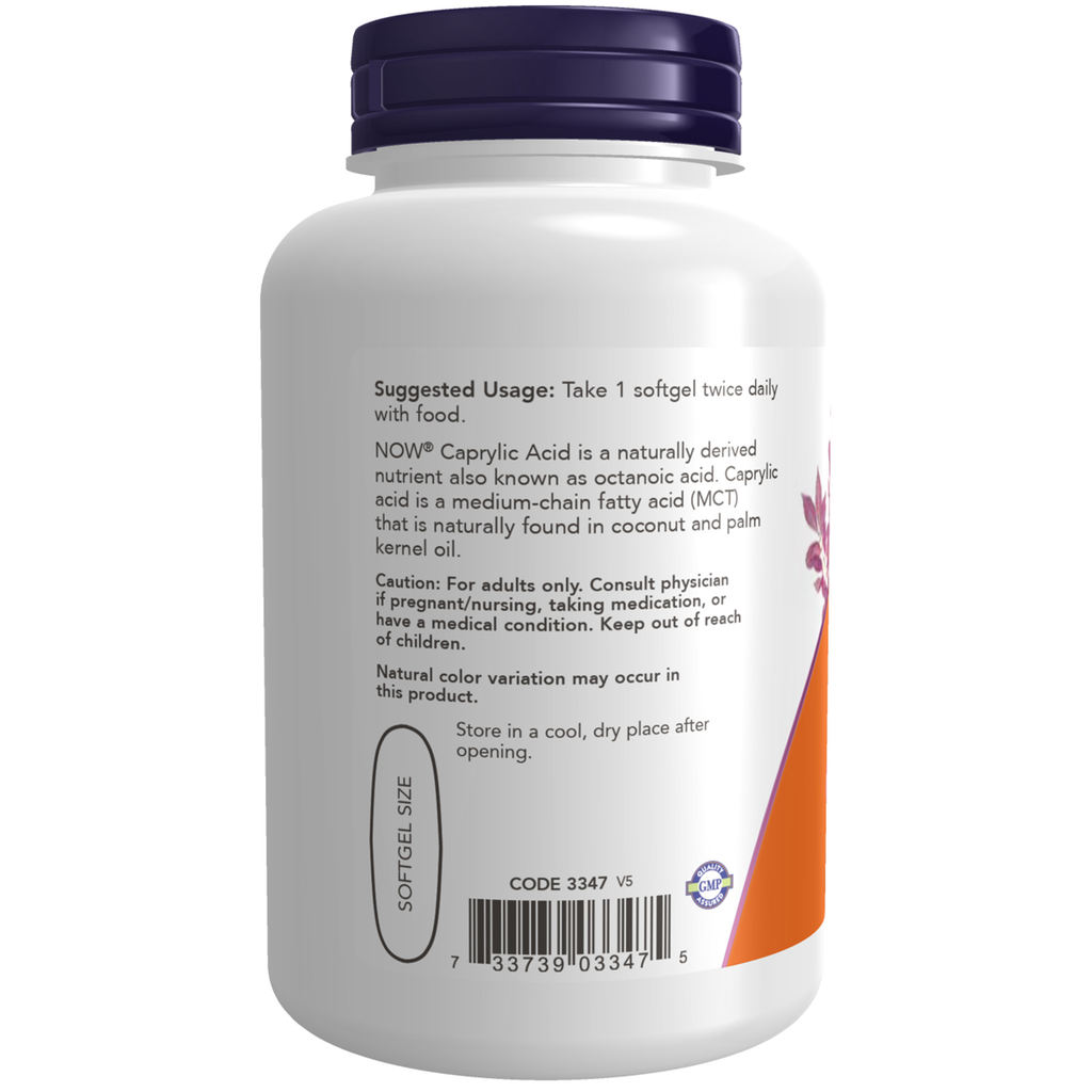 Caprylic Acid 600mg 100SG