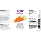 Carrot Seed Oil 100% Pure 30ml (Daucus Carota)
