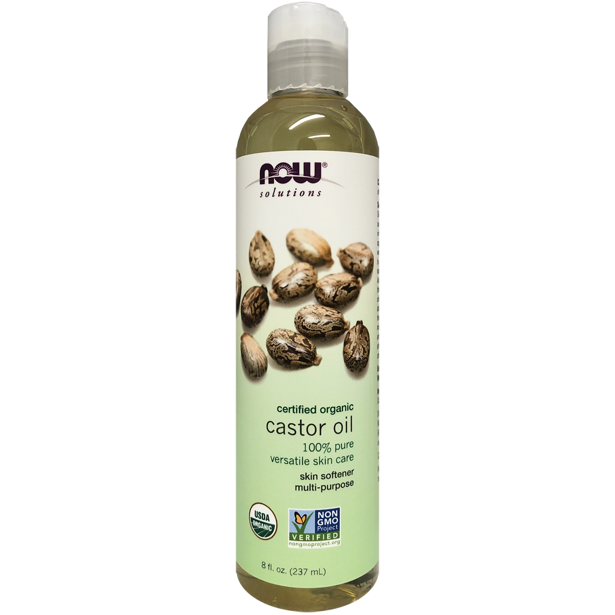 Castor Oil, Certified Organic 237ml