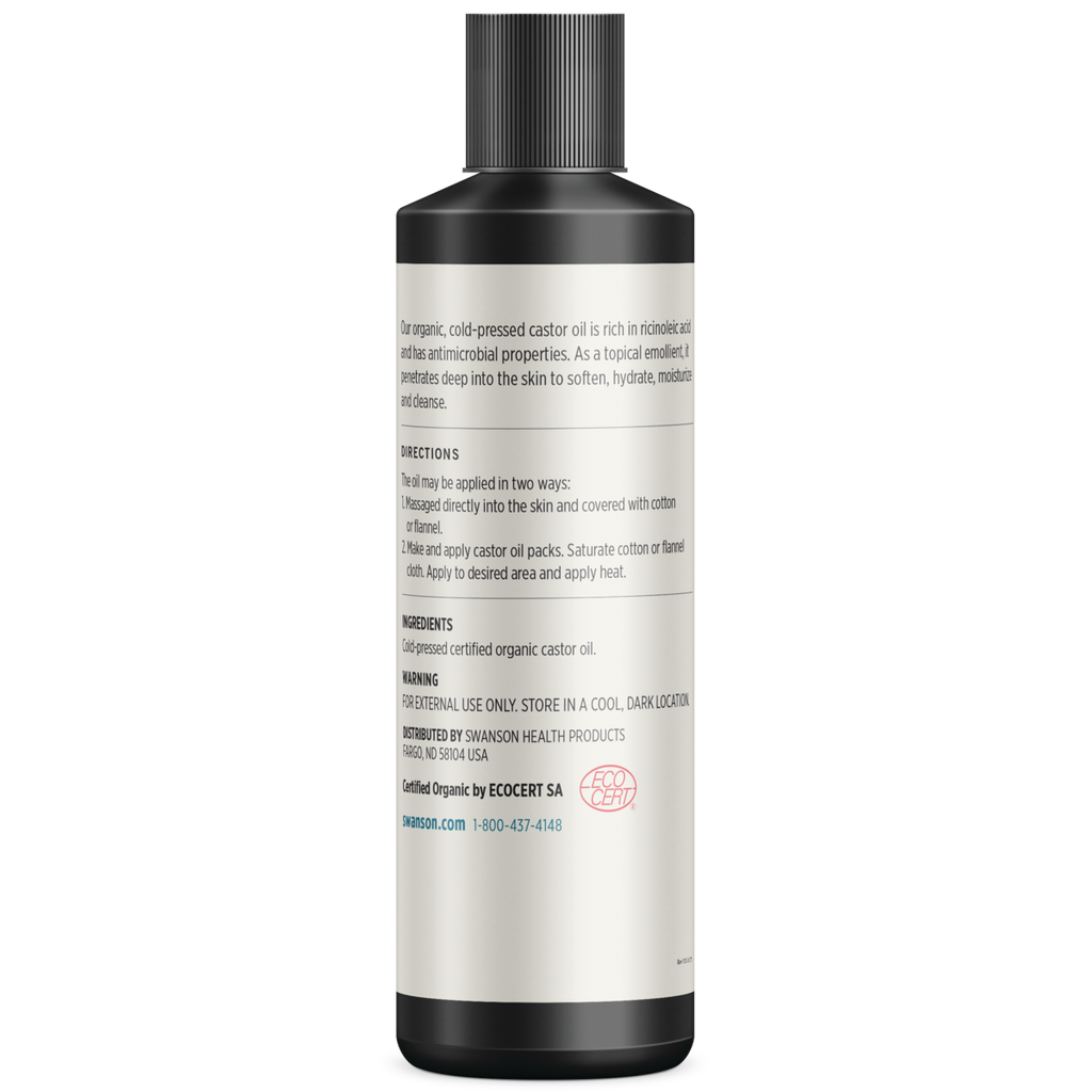Swanson - Castor Oil 473ml - Organic