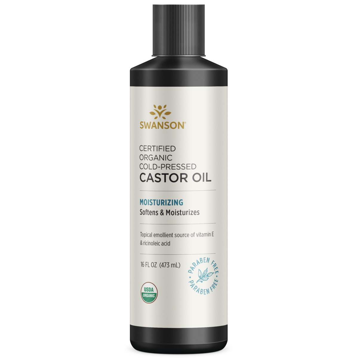 Swanson - Castor Oil 473ml - Organic