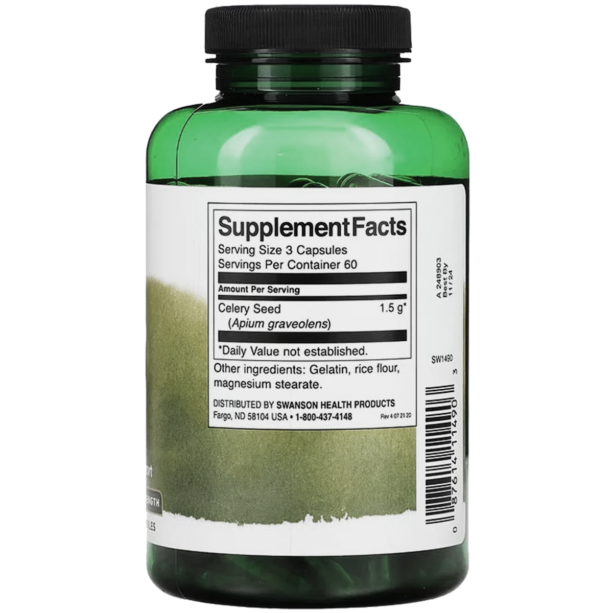 Swanson - Celery Seed 180C