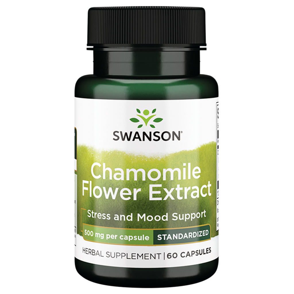 Swanson - Chamomile Flower Extract 500mg 60C
