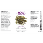 Citronella Oil 100% Pure – 30ml & 118ml (Cymbopogon winterianus)