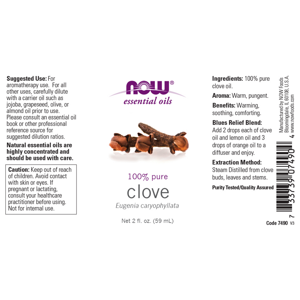 CLOVE OIL (Eugenia Caryophyllus)