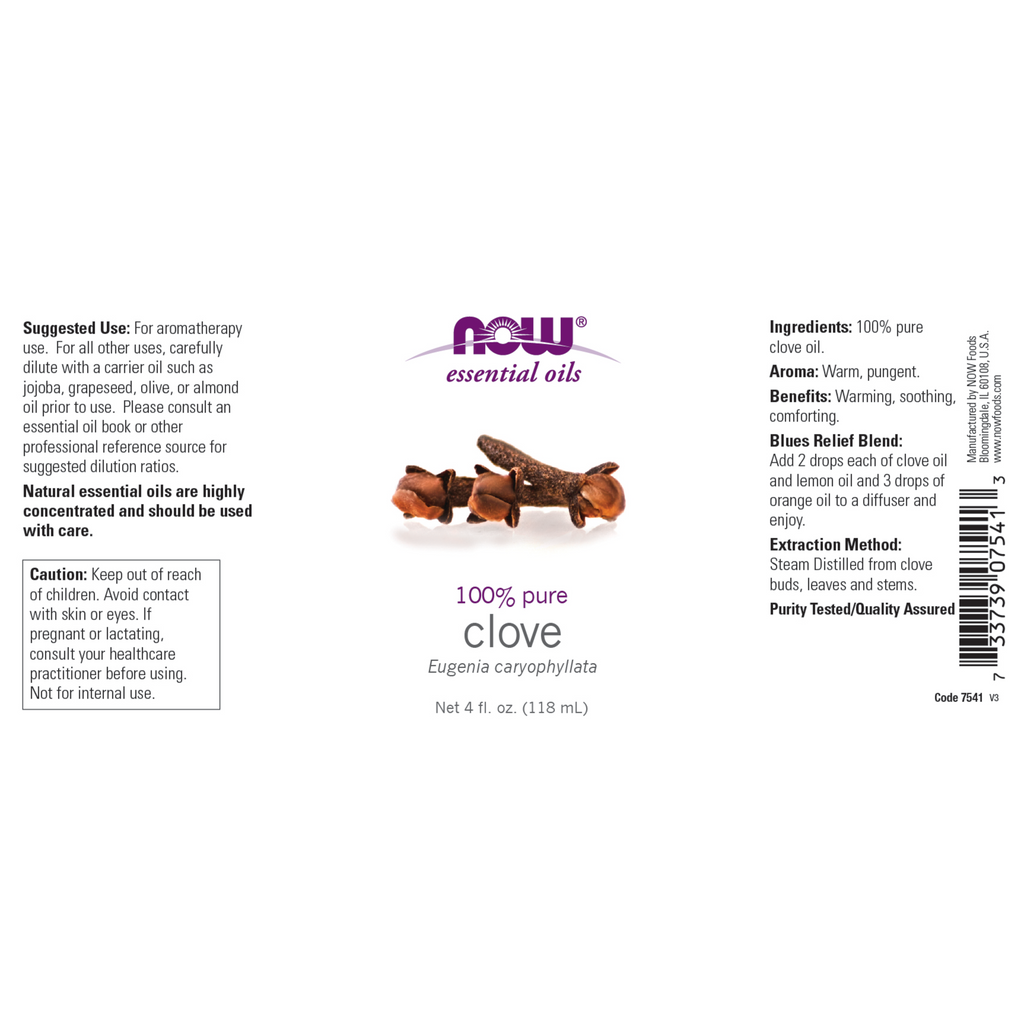 CLOVE OIL (Eugenia Caryophyllus)