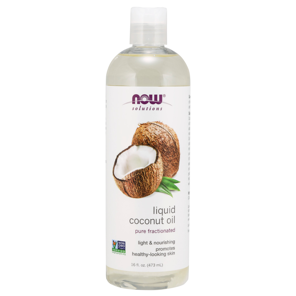 Coconut Oil Liquid, Pure Fractionated 473ml, 118ml