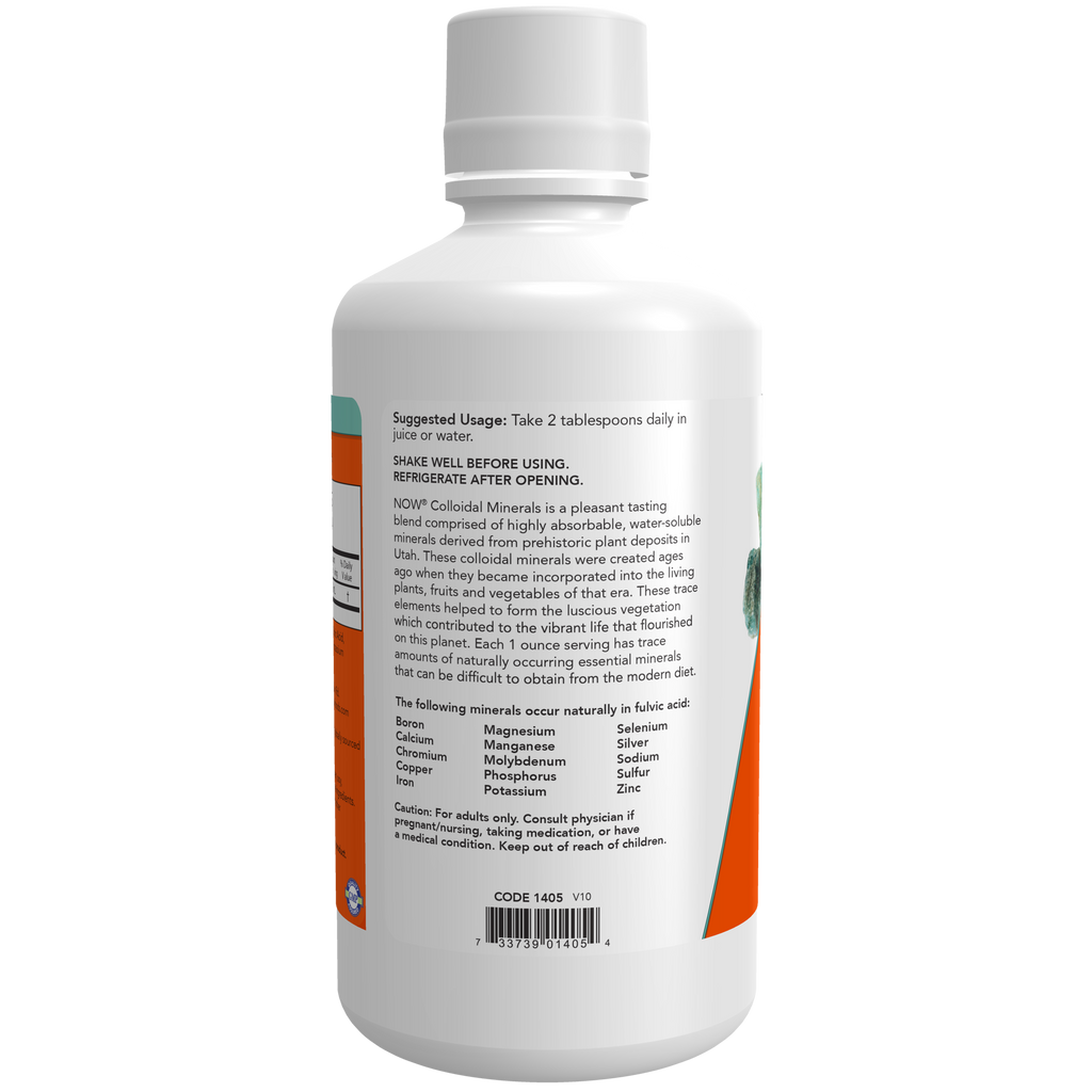 Colloidal Minerals Liquid 946 ml - Fulvic Trace Minerals