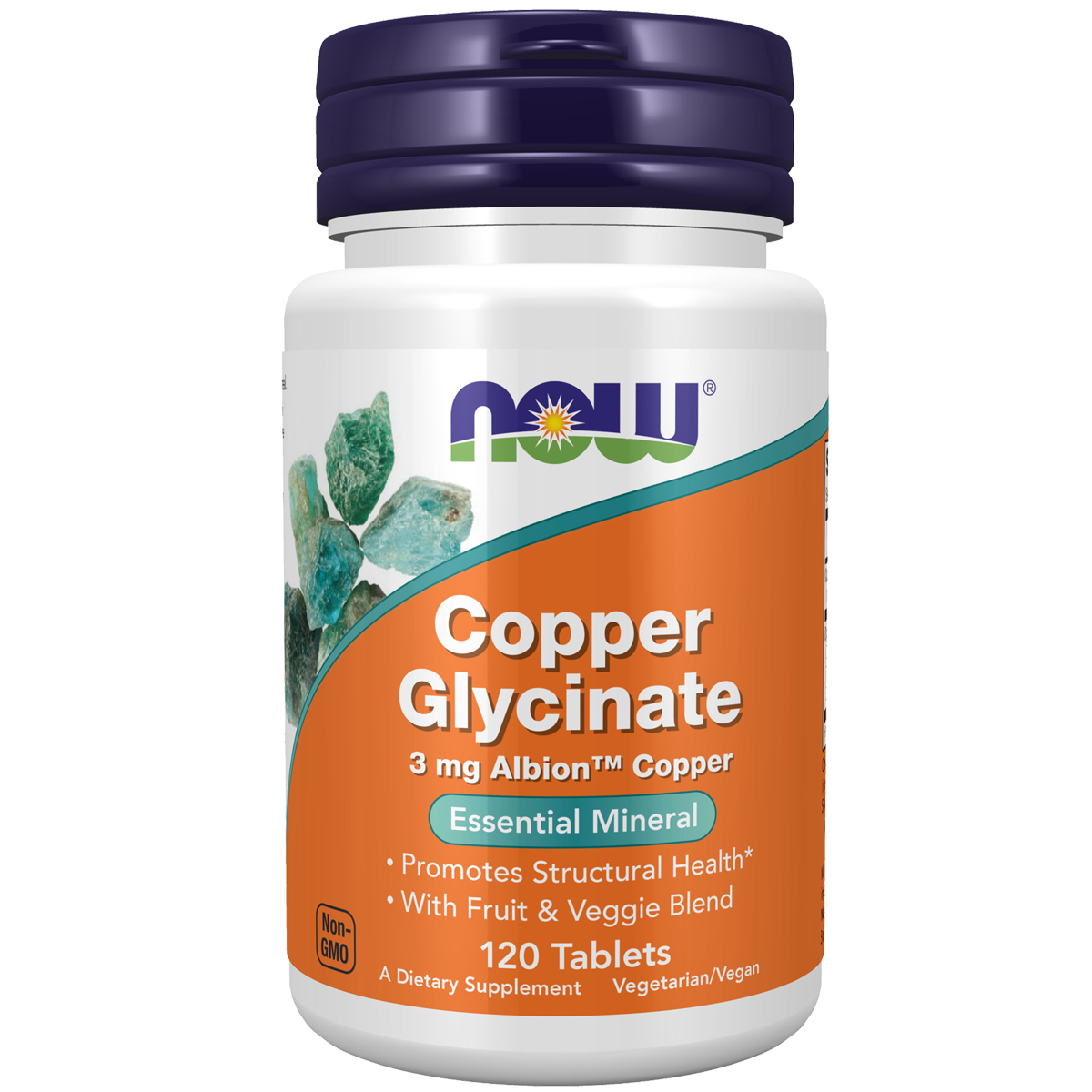 Copper Glycinate 3mg (Albion™) 120T