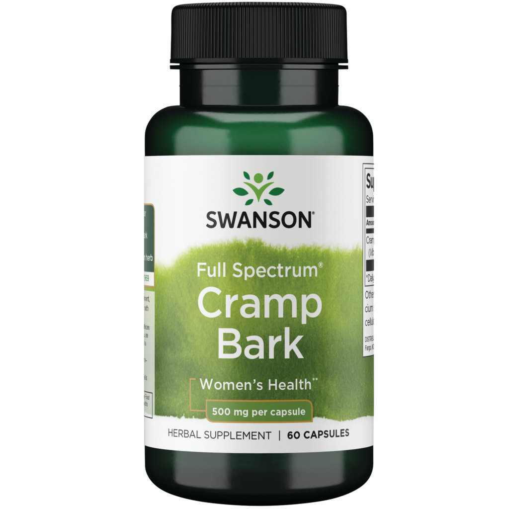 Swanson - Cramp Bark 500mg 60C