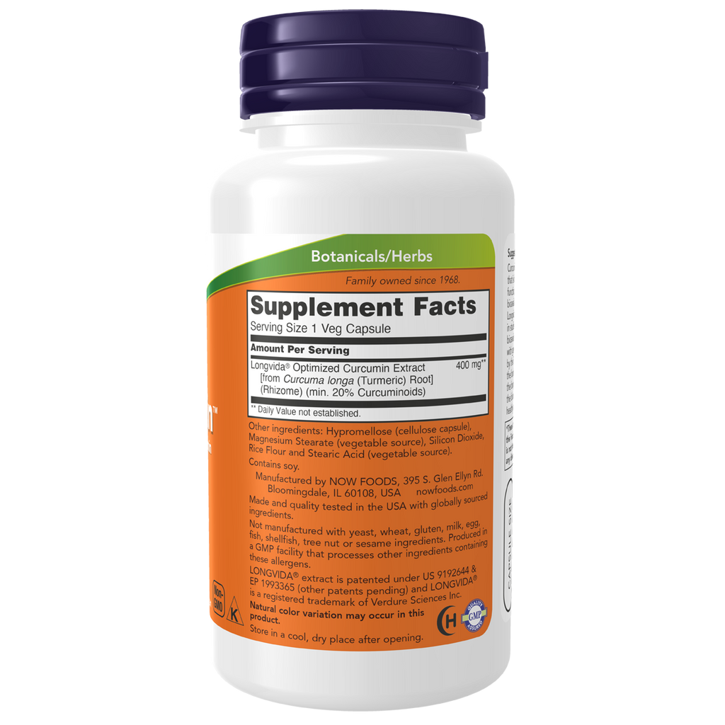 CurcuBrain™ LONGVIDA 400mg 50VC
