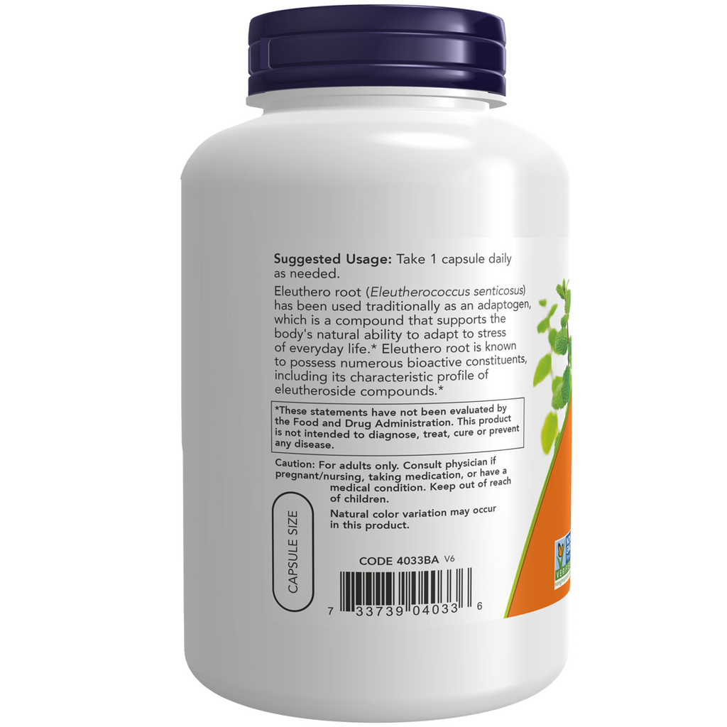 Eleuthero 500mg 250VC